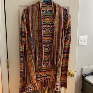 Colorful cardigan